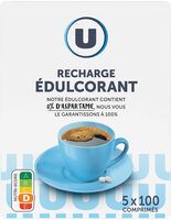 Edulcorant de table 5 boîtes de 100 comprimés, 25g