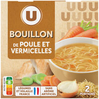 Soupe poule et vermicelles 2 briques, 30cl