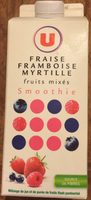 Fraise framboise Myrtille Smoothie