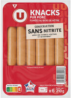 Saucisses de Strasbourg conservation sans nitrite