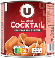 Saucisses cocktail 120g boîte de 1/4