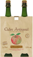 Cidre artisanal Traditionnel 5,5°