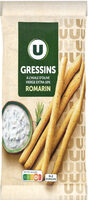 Gressins à l'huile d'olive et romarin paquet de 125g