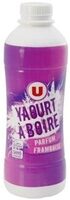 Yaourt à boire framboise
