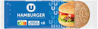 Pain hamburger x6 - 330g