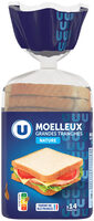 Pain de mie nature sandwich - 14 tranches - 550g