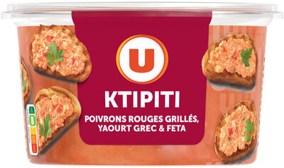 Ktipiti à base de fromage frais et poivron rouge grillé 200g