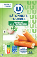 Bâtonnets de surimi gourmands