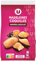 Madeleines coquilles nappées chocolat - 250g