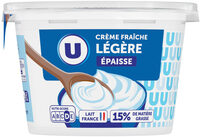 Crème fraîche épaisse légère 15%MG - 450g