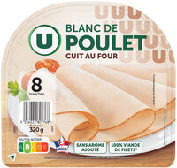 Blanc de poulet - x8 tranches 320g