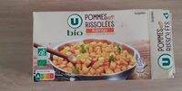 Pommes rissolées préfrites - 450g