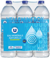 Eau minérale naturelle Magnésienne source Tom 6x1L