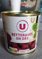 Betteraves en dés