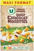 Céréales fourrées chocolat & noisette