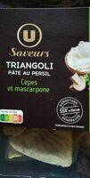 Triangoli aux cèpes et Mascarpone - x6 250g