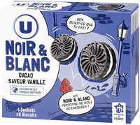 Biscuits noir et blanc