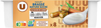 Yaourt brassé nature sucré 8x125g