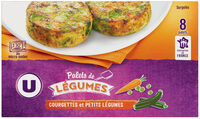 Palets de légumes courgette, petits légumes 300g