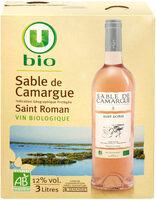 Sable de Camargue IGP, Vin rosé, Gris Saint Roman - Fontaine à vin 3L