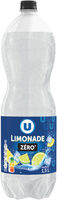 Limonade zéro sans sucres - Bouteille 1,5L