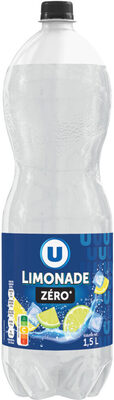 Limonade zéro sans sucres - Bouteille 1,5L