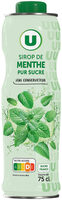 Sirop de menthe verte bidon de 75cl