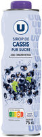 Sirop de cassis bidon de 75cl