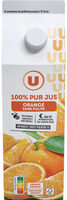 Pur jus orange sans pulpe, brique 2L