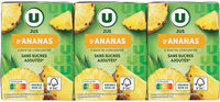 Jus à base de concentré d'ananas 6x20cl