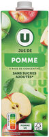 Jus à base de concentré de pomme 1l
