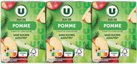 Jus à base de concentré de pomme 6 briques de 20cl