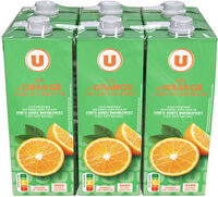 Jus à base de concentré d'orange