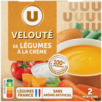 Soupe Velouté de légumes à la crème 2 briques de 30cl, 620g