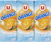 Boisson aux fruits non gazeuse à base de jus concentrés saveur Orange6x20cl