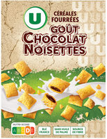 Céréales fourrées au chocolat et noisettes boîte de 375g