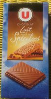 Chocolat Lait éclats de Spéculoos
