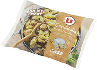 Conchiglie poulet champignons