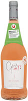 Vin rosé Pays d'Oc IGP Gris Les Pluviers 75cl