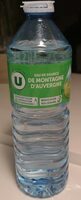 Eau de source de montagne d'Auvergne