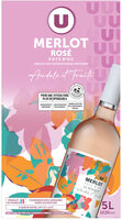 Pays d'Oc IGP Merlot rosé fontaine à vin 5L