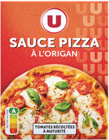 Sauce Tomates spécial Pizza à l'origan, brique de 390g