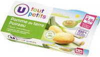 Bols pommes de terre poireau