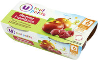 Bols pour bébé pomme et framboise