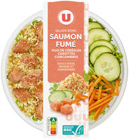 Salade bowl saumon fumé