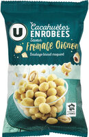 Cacahuètes enrobées goût fromage oignon
