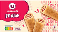 Gâteau Mini roulé fraise 150g