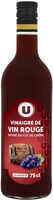Vinaigre de vin rouge affiné 2 mois en fût de chêne 7° bouteille 75cl
