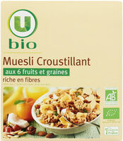 Muesli croustillant aux fruits