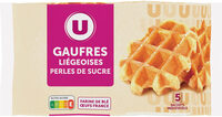 Gaufres liégeoises perles de sucre